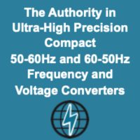 50-60Hz and 60-50Hz Frequency and Voltage Converters